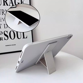 Ốp Lưng TPU Mềm Mờ Mờ Màu Trơn Cho Lenovo Idea Tab Pro 12.7 2025 P12 Xiaoxin Pad 11 Pro 12.7 Tab M11 K11 B11 inch 2024 Có Giá Đỡ