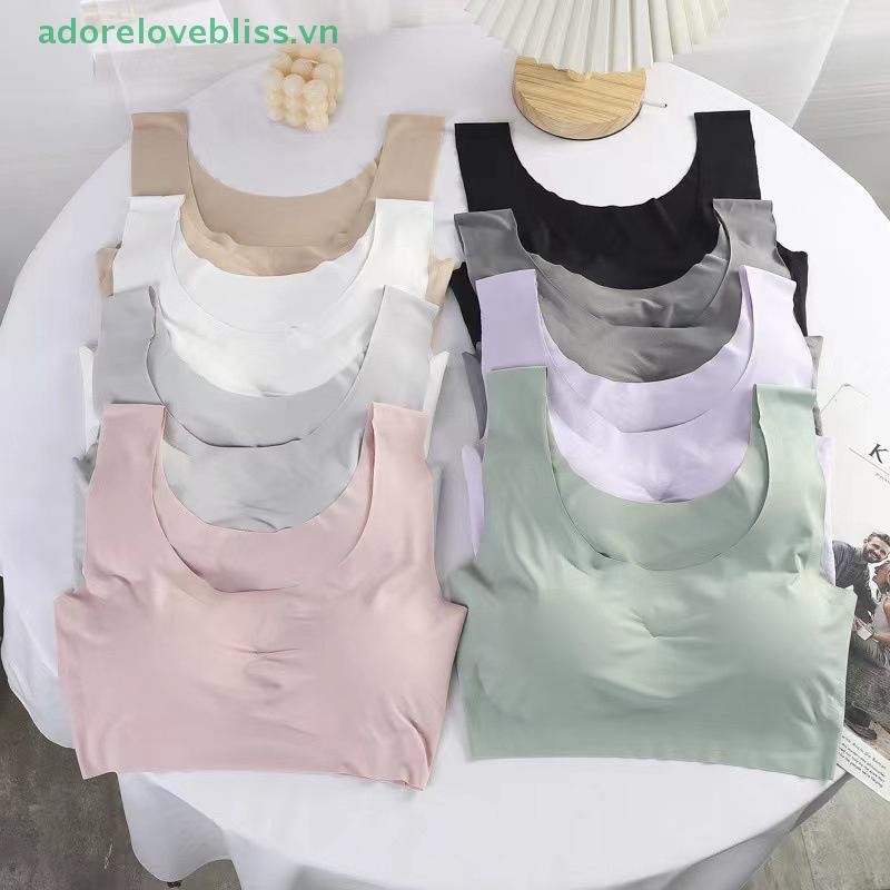 Áo ngực có gọng định hình bằng mút mỏng - Áo ngực không đường may cho phụ nữ mặc thoải mái