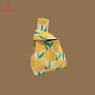 < zhuliye789 > Túi xách dệt thủ công thời trang dành cho nữ, Túi xách thắt nút, Túi mua sắm có thể tái sử dụng thông thường
