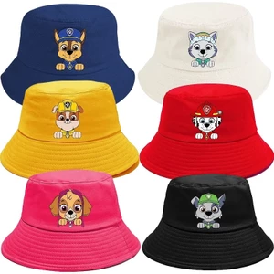 Paw Patrol Mũ Xô Mũ Trẻ Em Mùa Hè Mặc Hoạt Hình Mũ Câu Cá Du Lịch Đi Biển Mũ Chống Nắng