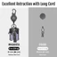 Giá đỡ huy hiệu Carabiner AWNGD, Móc khóa có thể thu vào chống trộm hạng nặng, 31,5 ” Dây thép có thể thu vào ID Huy hiệu Cuộn dây leo núi Khóa leo núi