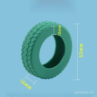Vỏ bảo vệ bánh xe hành lý Vỏ bảo vệ bánh xe silicon, giảm tiếng ồn, giảm rung, vỏ bảo vệ lốp hành lý