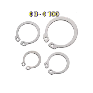 vòng phe phi /Phanh trục inox 304, phe gài trục M3-M100