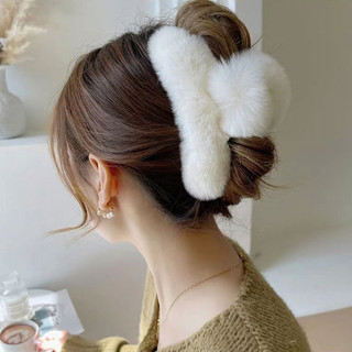 ✪Kẹp tóc sang trọng siêu lớn kẹp tóc sang trọng nhẹ cảm giác cao cấp kẹp cá mập khí chất mẫu mới thu đông cho nữ