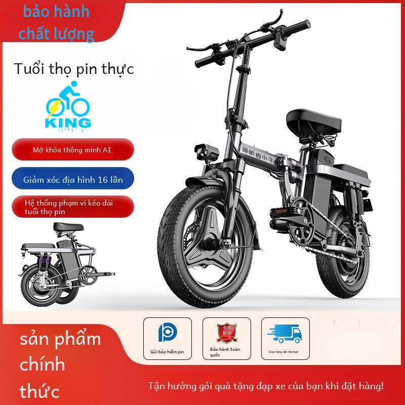 Xe Đạp Điện, Xe Đạp Điện Gấp, Dễ Dàng Đặt Trong Cốp Xe. Công Suất Động ...