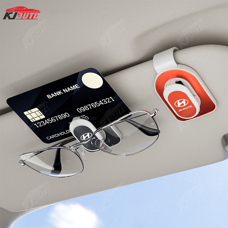 Hyundai Avante Kính Ô Tô Kẹp Kính Mát Hộp Bảo Quản Thẻ Vé Kẹp Người Tổ Chức Phụ Kiện Xe Hơi