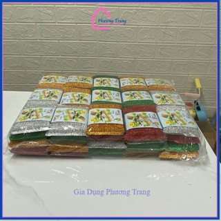 [Kho sỉ] Bịch 60 Miếng Mút Kim Tuyến Rửa Chén Siêu Rẻ, Tiện Dụng - Phương Trang