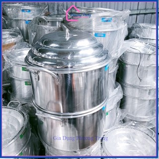 CHÕ HẤP ĐỒ XÔI NHÔM SIZE 50cm, XỬNG HẤP TRƯỜNG THÀNH CAO CẤP HẤP 25KG  ĐẾN 30KG GẠO, LOẠI 1 DÀY - Phương Trang