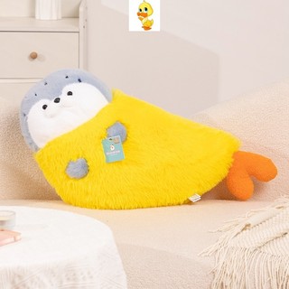 Plus Seal Series Sang Trọng Đồ Chơi Cói Series Sang Trọng Đồ Chơi Mềm Sang Trọng Đồ Chơi Sáng Tạo Sofa Gối Phòng Ngủ Đầu Trang Trí Quà Tặng Cho Trẻ Em Quà Tặng Giáng Sinh Quà Tặng Sinh Nhật