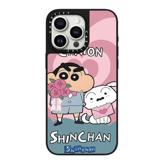 Bộ sưu tập gia đình Crayon Shin Chan Mirror Vỏ điện thoại cứng cho iPhone 17 Pro Max 16 Plus 15 14 13 12 11 Vỏ Acrylic phía sau chống sốc