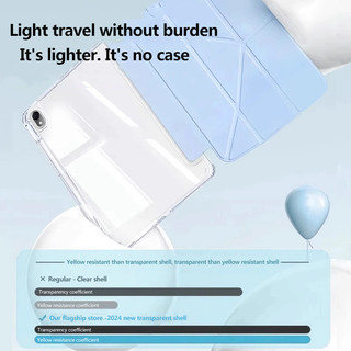 Y Gấp Acrylic Trong Suốt Dành Cho Xiaomi Redmi Pad 2 9.7 inch 2026 Pad 2 SE 9.7inch 2026 Có Khe Cắm Bút