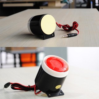 Okcatzone Chuông báo động áp điện còi báo động chống trộm Có dây 12v 24V 220V 120db Báo động âm thanh Mini có dây còi báo động F7S7