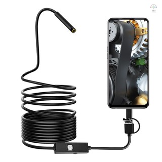 Nội soi 0,3MP Nội soi nội soi 3 trong 1 có đèn LED có thể điều chỉnh 1 mét