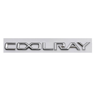 Dành Cho Geely coolray Tái Trang Bị Xe Dán ABS Đen Cá Tính Chữ Cái logo Phía Sau boot Nhãn Thân Đuôi Dán Bên Cửa Phần