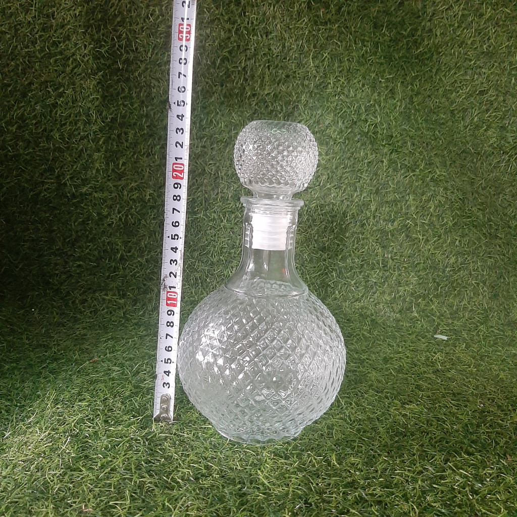 Chai thủy tinh đẹp chiết đồ uống dung tích 750ml/800ml/900ml/960ml/970ml/1000ml (1 chai)