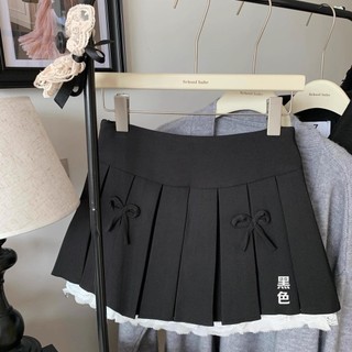 Chân váy xếp ly bé gái lưng cao – Thiết kế nơ dễ thương, tôn dáng dễ phối đồ
