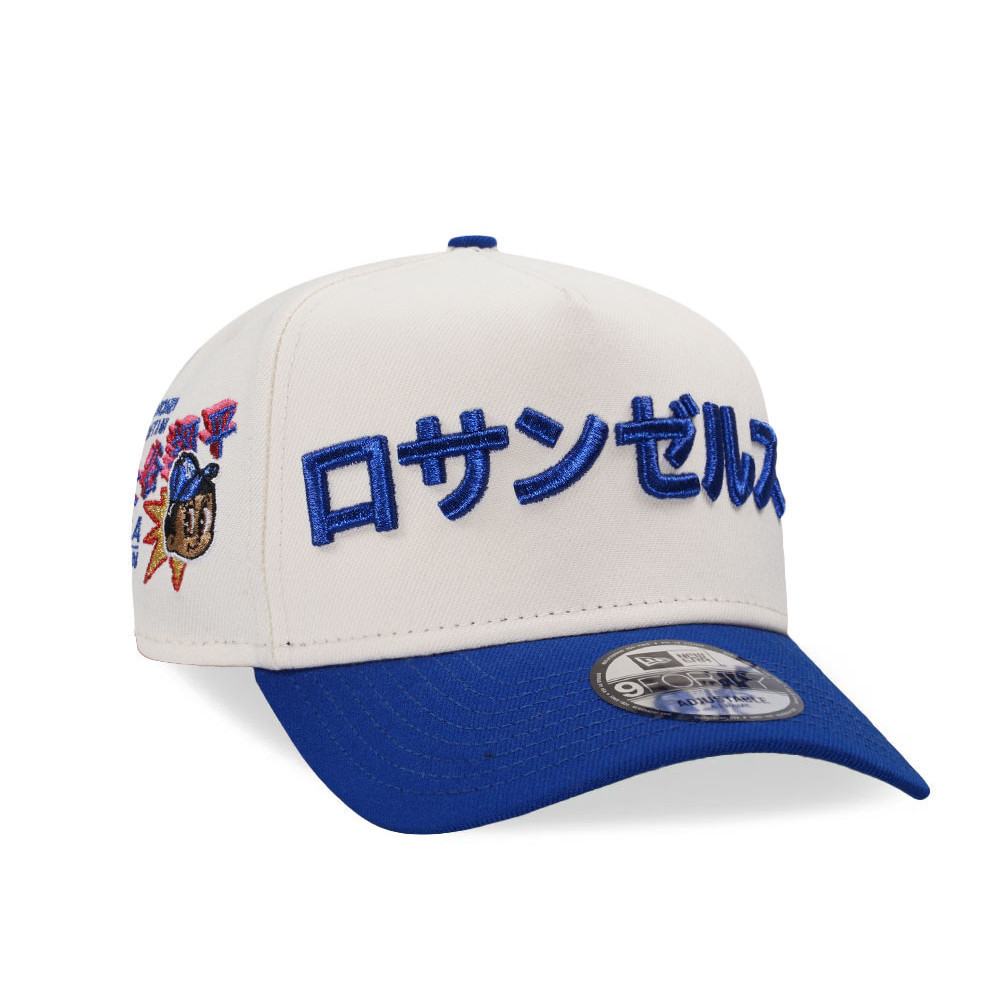 Kỷ nguyên mới Los Angeles Dodgers Shohei Ohtani Chrome Hai tông màu 9forty Một khung thêu bên có thể điều chỉnh Mũ Snapback * & * -