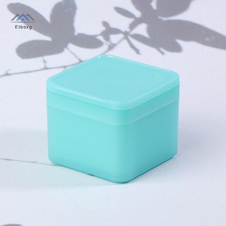 ELBBKG 300g Dụng Cụ Tẩy Trang Vuông Hai Lớp Hộp Cotton Flip Cover Tự Thích Cotton Nhíp Miếng Lót Hộp Bảo Quản Mới