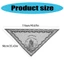 Pray Shawl Mantilla for Ladies Lace Shawl Embroidery Headwear Lace Scarf Veils
