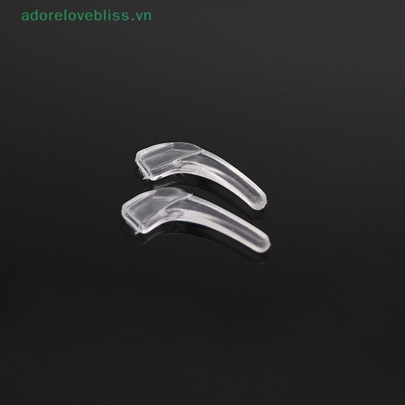 THÊM 1 Cặp Kính Chống Trơn Trượt Móc Tai Đầu Kính Mắt Cầm Đền Silicon Chống Trượt Giá Đỡ Kính Khung Chân Tay Phụ Kiện BSS