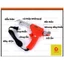 Mỏ hàn tự động đẩy thiếc Asaki AK-9095,mỏ hàn nhiệt 60w,mỏ hàn điện tử dạng súng,mỏ hàn chì,mỏ hàn thiếc,súng hàn chì