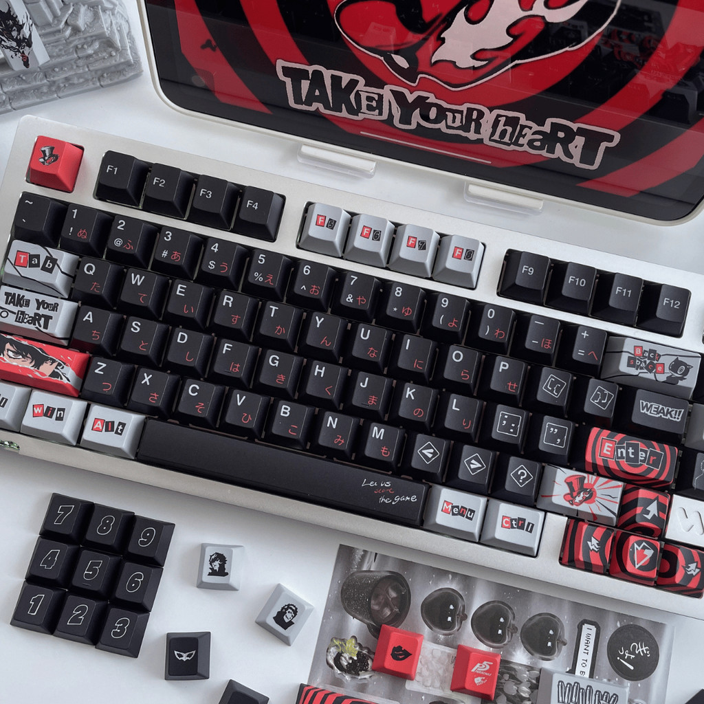Keycap Game Persona 5 Royal, Cherry Profile, 142 Nút, In Dye-sub Siêu Bền, PBT Dày Cao Cấp, Giá Rẻ | BigBuy360 - bigbuy360.vn