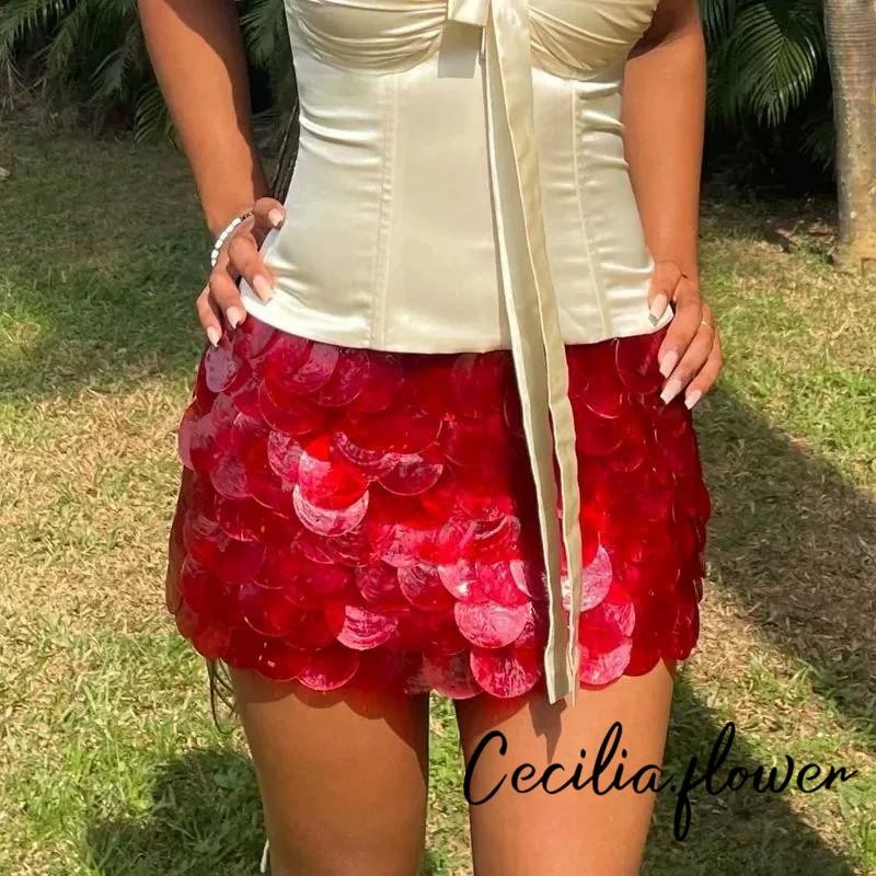 Váy Mini Thời Trang Nữ Thấp Tầng Kim Sa Lấp Lánh Váy Xuân Hè Thường Ngày Bodycon Váy