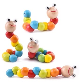 Combo 6 món đồ chơi gỗ an toàn cho bé- phát triển trí tuệ