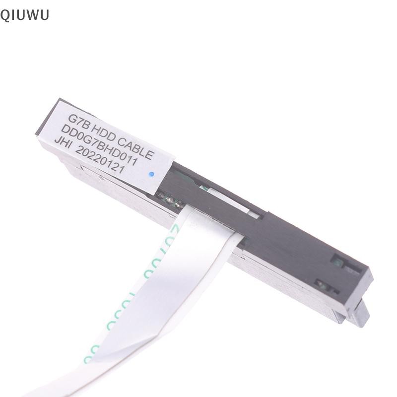 QIUWU Dành Cho HP 15-CW 15-CS TPN-Q120 TPN-Q210 TPN-Q208 DD0G7BHD001 Laptop SATA Ổ Cứng HDD Đầu Nối SSD Cáp Mềm.