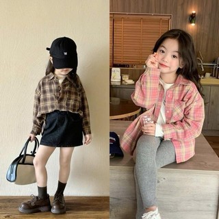 A98- Áo sơ mi Mẹ và Bé Caro cho Bé trai bé gái size từ 9-65Kg