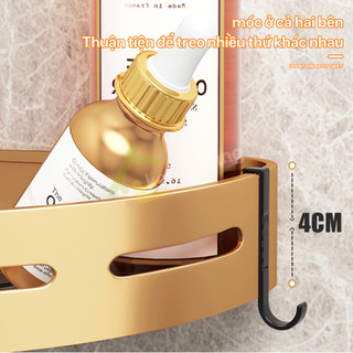 Kệ Treo Dán Tường Inox 304 Myd.23 Gắn Góc Phòng Tắm Không Khoan Sang Trọng
