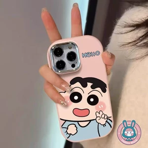 Vỏ Crayon Shin-chan Dễ Thương Cho Redmi K80 K70 Pro K70E K60E K60 K50 Ultra K40 K30 Pro Plus K40S K30i Vỏ Điện Thoại Hoạt Hình Vui Nhộn Màu Kẹo Chống Rơi Mờ Ốp Lưng Mềm