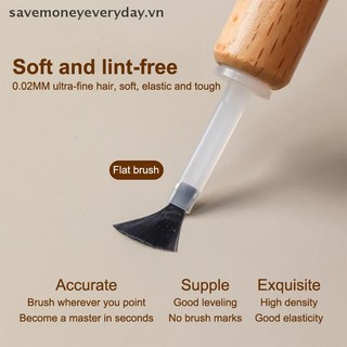 [savemoneyeveryday] 1 Bộ Bàn Chải Sơn Móng Tay Dùng Một Lần Có Thể Bút Đôi Bàn Chải Thay Thế Bàn Chải Móng Tay Dụng Cụ Lỏng Dụng Cụ Làm Móng Tay [vn]