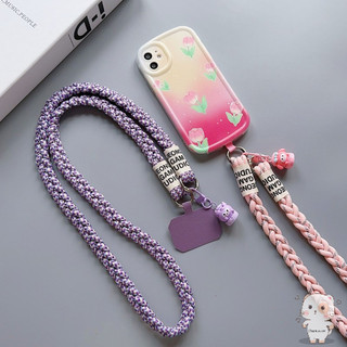 【Chamvn】Dây đeo chéo Unisex Dây đeo điện thoại dài Dây đeo điện thoại hoạt hình Sanrio