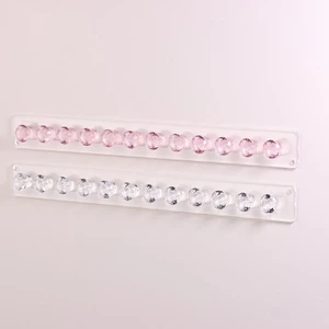 Tmoy 7 / 12Hooks Acrylic Trong Suốt Jewerly Giá Để Đồ Cho Bông Tai Vòng Cổ Móc Treo Giá Đỡ Treo Tường Màn Hình Đứng Tổ Chức TCVN