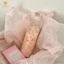 Kittenbaby 500ML Nơ Chai Nước Nhựa Có Cân Thời Gian Trong Suốt Cốc Nước Thể Thao Ngoài Trời Trường Học Uống Nước Mới