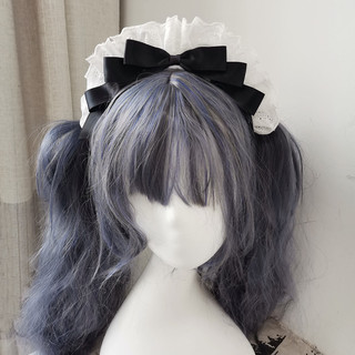 Bờm tóc cô hầu Gái lolita Nhật Bản đáng yêu, trang sức ren cos, trang sức ăn mặc LO cô gái KC