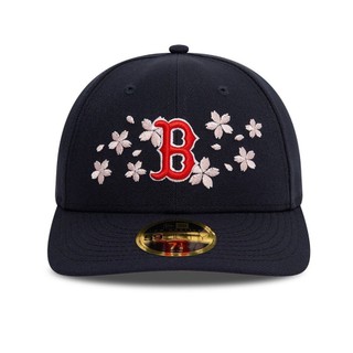 Mũ Hỗ Trợ Quạt MLB Hoa Anh Đào Boston Red Sox Mũ Cấu Hình Thấp Không Thể Điều Chỉnh Nam Vịt Lưỡi Cong Mũ Thể Thao Mùa Hè Trang Bị Mũ Bóng Chày