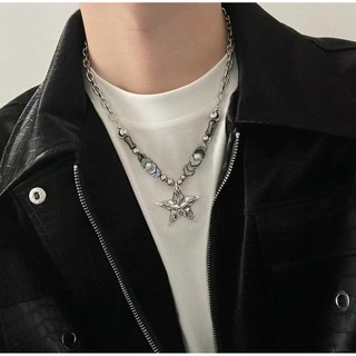 Vòng cổ thép titan không phai màu Zircon, dây chuyền nam cao cấp dễ phối, Dây Chuyền Cuba cá tính, Dây chuyền cổ thích hợp thời trang