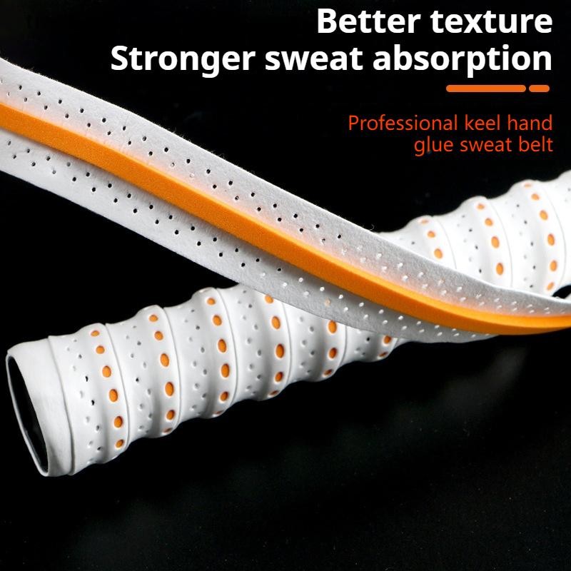 Trailblazer Vợt Cầu Lông Sweatband Siêu thấm Chống Trơn Trượt Thoáng Khí Dây Buộc Cho Tennis Cầu Lông Cần Câu Băng Thay Thế Mồ Hôi Ban Nhạc Mới