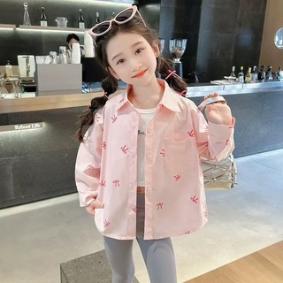 A95-Áo sơ mi NƠ MẸ và BÉ hottrend cho bé gái size từ 9-70Kg