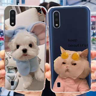Dành Cho Samsung Galaxy A01 M01 Ốp Lưng Silicon Bướm Thời Trang Ốp lưng Cho Samsung A01 SM-A015F A 01 GalaxyA01 Vỏ