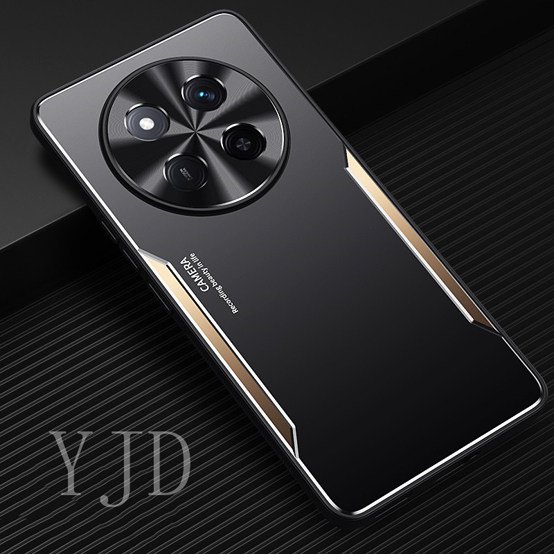 Ốp Lưng Cho Honor X9c Hợp Kim Nhôm Thông Minh Kim Loại Bao Gồm Tất Cả Vỏ Điện Thoại Chống Sốc