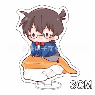 (3CM) Mô hình Standee DETECTIVE CONAN ver SUSHI Thám tử lừng danh tượng acrylic anime mica chibi trưng bày xinh xắn