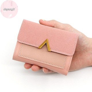 Deyangk Da Nữ Ví Da Nhỏ Ngắn Ví Nữ Thời Trang Ví Và Ví Đựng Thẻ Tín Dụng VN