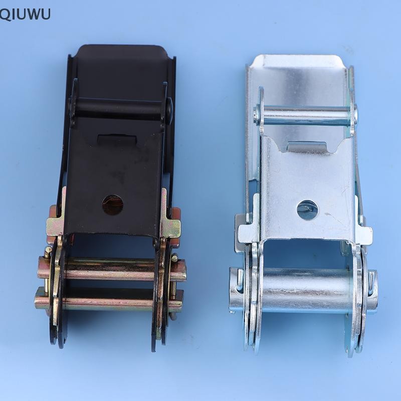 Dây đeo Ratchet chở hàng phía trước ô tô và xe tải hạng nặng QIUWU có khóa kim loại - Dây buộc an toàn, có thể điều chỉnh để vận chuyển hành lý an toàn.