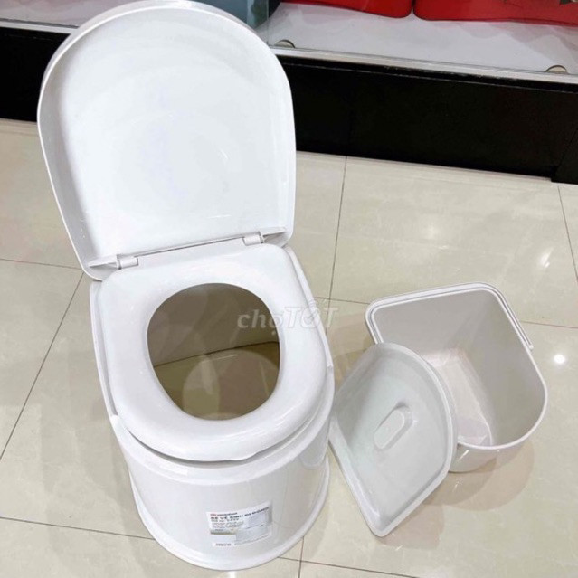 Bô vệ sinh trong nhà cho người già , người ốm. Bồn cầu di động đa năng.