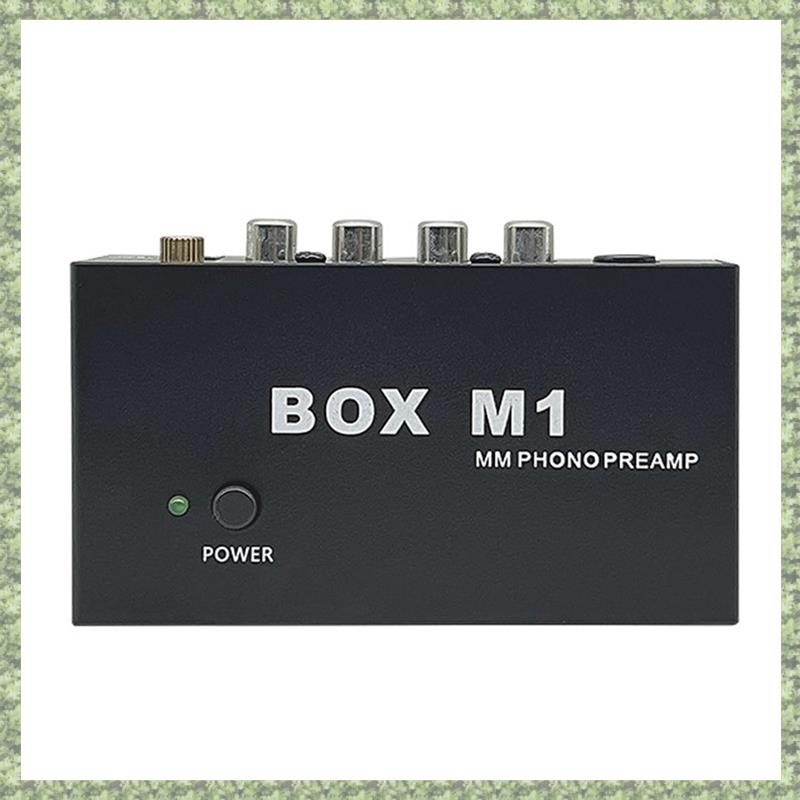 (C Z G L) Box M1 mm Phono Preamp cho bàn xoay Máy ghi âm thanh nổi Mini HiFi với bộ khuếch đại tai nghe