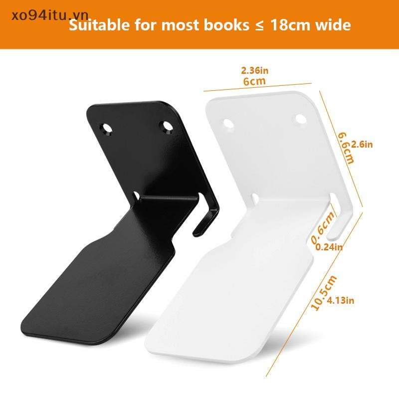 Xoitu Vô Hình Nổi Kệ Sách Treo Tường Trong Nhà Kệ Sách Kim Loại Nổi Sách Tổ Chức Kệ Sách Trang Trí Nhà Phụ Kiện VN
