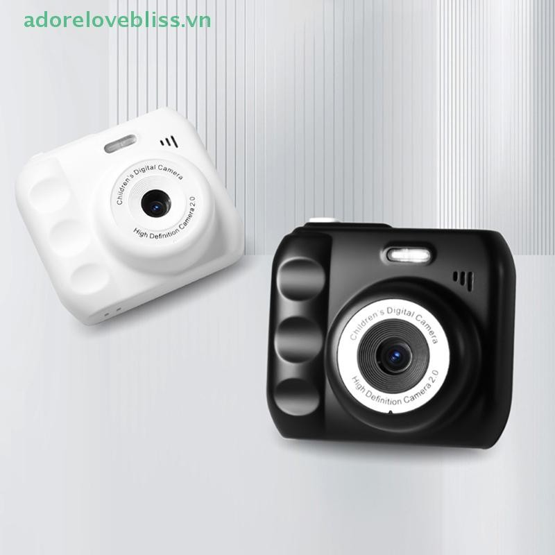 THÊM CCD Camera Kỹ Thuật Số Di Động Retro Máy Ảnh Chụp Ảnh Quà Tặng Cho Trẻ Em Trẻ Em Học Sinh Vlog Đèn LED HD Pixel BSS